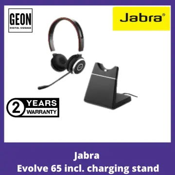Jabra Evolve 65 UC Stereo Headset & Stand - 6599-823-499