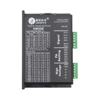 DM556 Stepper Motor Controller 2-phase Digital Stepper Motor Driver 18-48 VDC 2.1A to 5.6A For Leadshine NEMA23 NEMA34