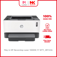 Máy in HP Neverstop Laser 1000W,1Y WTY_4RY23A