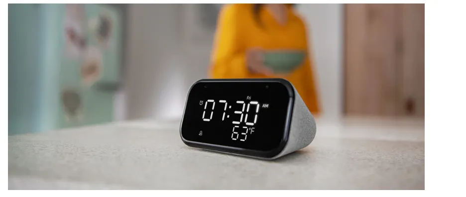Lenovo Smart Clock and Smart Speaker Essential with Google Assistant - 4 Lenovo Smart Clock and Smart Speaker Essential with Google Assistant - 4