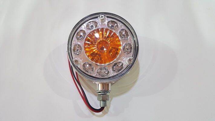 24v-ไฟสัญญาณ-2-หน้า-838-ขนาด-4-5x4-5-นิ้ว-24v-หลอด-led-สีส้ม-สีน้ำเงิน-1-ดวง