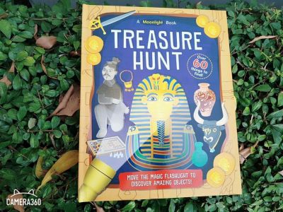 Treasure Hunt Torchlight Book by Moonlight หนังสือไฟฉาย เรียนรู้เรื่อง ขุมทรัพย์ ในประวิติศาสตร์