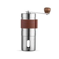 1 PCS Manual Coffee Grinder Hand Coffee Bean Grinder with Scale Visualization for Home Office Traveling Espresso