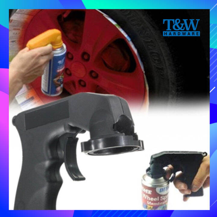 Samurai Spray Adaptor Paint Care Aerosol Spray Gun Handle With Full