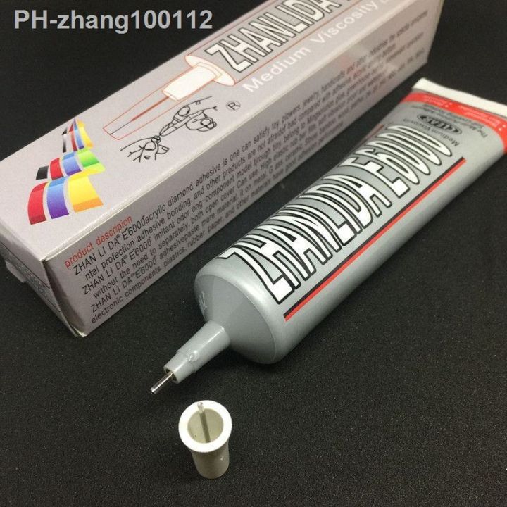 E6000 Glue 15ml / 25ml / 50ml for DIY Crystal Rhinestones Craft Tool  Needles Epoxy Adhesive Strong Hotfix for Jewelry Tool