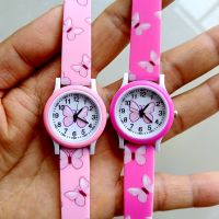 Cartoon Printed Silicone Soft Bands Students Kids Children Fashion Watches