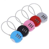 【YF】 3 Digit Password Combination Padlock Suitcase Luggage Metal Code Lock Mini Coded Keyed Anti-Theft Locks Drawer Hardware