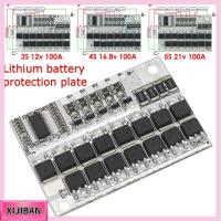 XIJIBAN 100A Li-ion lmo 3S/4S/5S 12V 16.8V 21V 3.7V เครื่องชาร์จแบตเตอรี่ Balancer 18650 Li-ion แผงวงจรป้องกัน สมดุลการชาร์จ