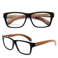 Business Men Vintage กรอบแว่นตาไม้ผู้หญิงกรอบแว่นตาไม้ Optical Square R Rx กรอบแว่นตาสี่เหลี่ยมผืนผ้า Classic