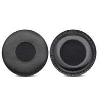 1Pair Leather Cushion Cover For Jabra evolve 20se 30II 40 65 75 Earpads Cover Sponge Soft Headphone Pads Dropship Wireless Earbud Cases