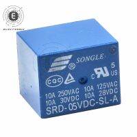 【YP】 5V SRD-48VDC-SL-A relay 4 Pin SRD-12VDC-SL-A SRD-5VDC-SL-A PCB Type Electromagnetic Relay