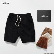 Quần Short Nam Trơn TNUTA ATINO Chất Liệu Nhung Tăm Dáng Trẻ Trung Form