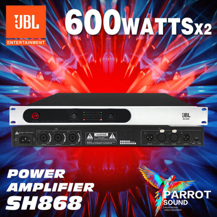 【COD】 JBL Amplifier SH868 Two Channel Professional Digital Power