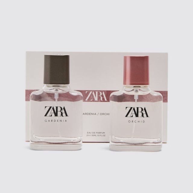 Nước hoa nữ ZARA GARDENIA EDP 30 ML ( FL. OZ) + ORCHID EDP 30 ML (  FL. OZ). 