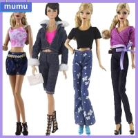 MUMU หลากหลายสไตล์ เสื้อโค้ทตุ๊กตา11.5" อุปกรณ์เสริม DIY สวมใส่สบายๆ เสื้อผ้าเจ้าหญิงตุ๊กตา ของใหม่ แฟชั่นสำหรับผู้หญิง ชุดเสื้อผ้าปาร์ตี้ ตุ๊กตา30ซม.