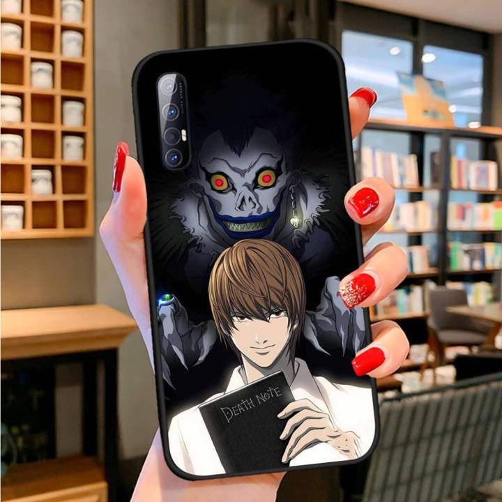 ttl15-death-note-light-yagami-อ่อนนุ่ม-high-quality-ซิลิโคน-tpu-phone-เคสโทรศัพท์-ปก-หรับ-realme-xt-x2-a5-2-3-5-5s-5i-6-6i-7-7i-8-8s-8i-9-9i-pro-plus-x-lite