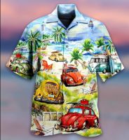 Summer Fashion New Mens Shirt Game Character Same Style Short Sleeve Cuban Oversize Hawaiian 3D Print Summer Holiday Vacation