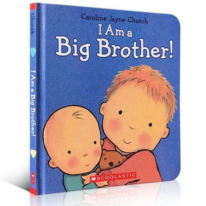 I Am A Big Brother Picture Book Cardboard Book Reading Education