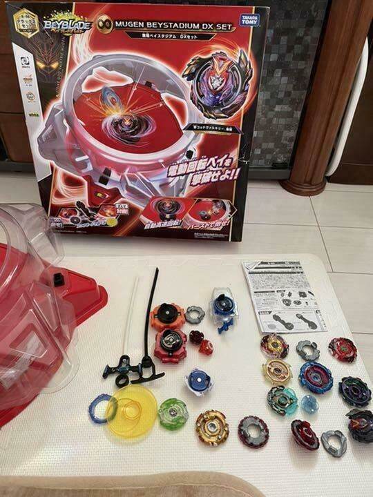 Beyblade Burst Wbox B 96 Mugen Infinite Bey Stadium Dx Set Expedited Express Lazada Singapore 6371