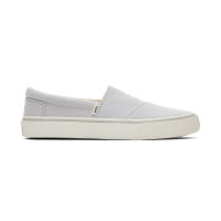 TOMS รองเท้าลำลองผู้ชาย สลิปออน รุ่น Alpargata Fenix Slip-On Lunar Grey Washed Canvas (B) รองเท้าลิขสิทธิ์แท้