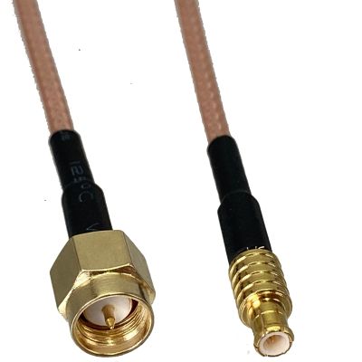 RG316 SMA Male Plug to MCX Male Plug Connector Crimp RF Coaxial Jumper Pigtail Wire Terminal 7CM~6FT New Electrical Connectors