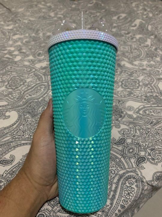 2023 Starbucks Tiffany Blue Bling Cup Tumbler Philippines Exclusive 24 Oz Lazada Ph 1693
