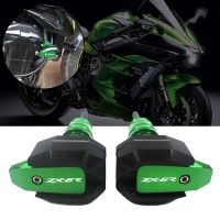 แผ่นเลื่อนกรอบป้องกันล้ม CNC สำหรับรถจักรยานยนต์คาวาซากิ NINJA ZX-6R ZX6R ZX 6R 2013-2017การ์ดแฟริ่งป้องกันแผ่นกันกระแทก