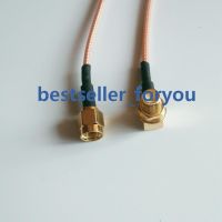 6inch RG316 RPSMA male to RPSMA female Jack right angle RF Pigtail Cable 15cm