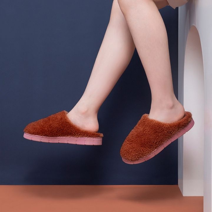 women-men-slippers-furry-cotton-non-slip-slippers-couples-indoor-outdoor-thick-bottom-soft-plush-fur-shoes-foam-comfort-fuzzy