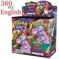 360Pcs การ์ดโปเกมอนของเล่นสเปนเทรดดิ้งการ์ดเกมดาบโล่กล่องการ์ด Espada Escudo Pokemon การ์ดเกมสำหรับเด็ก