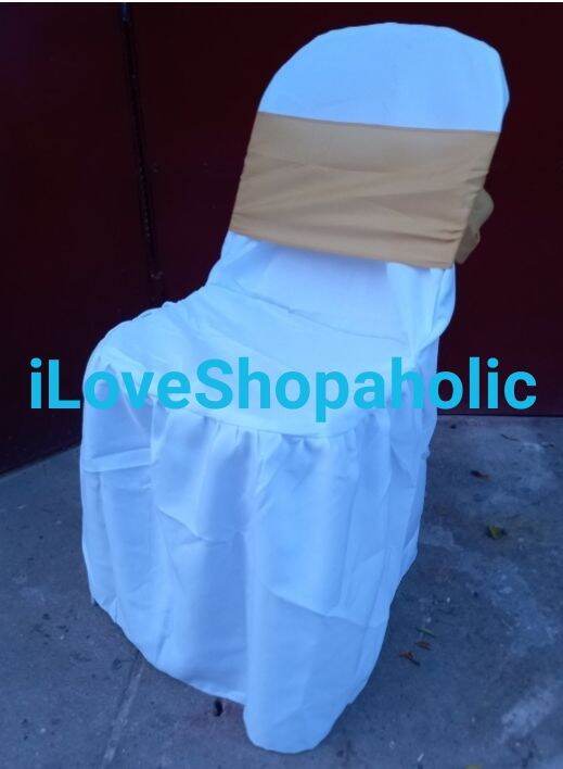 89pesos each Only katrina Tela (11.11 SALE) Monoblock Chair Cover or