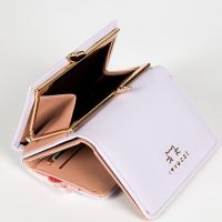 Womens Short Wallet Cute Animal Printed PU Leather Letter Hasp Card Holders Fashion Money Bag Small Change Purse Wallets