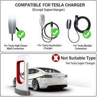 For Tesla to J1772 Fast Charging Adapter Electric Vehicle Charger Max 60A &amp; 250V, A