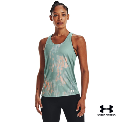 Under Armour UA Womens Fly-By Printed Tank อันเดอร์ อาเมอร์ เสื้อกล้ามสำหรับใส่วิ่ง สำหรับผู้หญิง