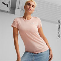 PUMA BASICS - เสื้อยืดผู้หญิง Essentials+ Embroidery สีชมพู - APP - 84833147