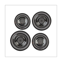 Car Stainless Steel Front Rear Door Audio Speaker Tweeters Grille Frame Cover for Aini 5 IONIQ 2022+