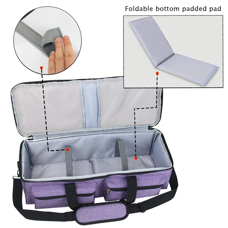 Carrying Bag Compatible With Cricut Explore Air 2, Storage Tote