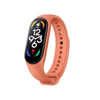 pengyigan Watch Strap for Correa Xiaomi Mi Band 7 Bracelet Sport Solid Silicone Wristband for Mi Band 7 Pulseira Miband 7 NFC Accessories