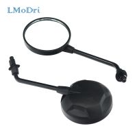 LMoDri Universal Clockwise 10mm 8mm Motorcycle Rearview Mirrors Motorbike Scooter Replacement Parts Back Side Mirror 2 Pcs/Lot Mirrors