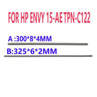 1เซ็ตแผ่นยางแล็ปท็อปสำหรับ HP ENVY 15-AE TPN-C122 300*8*4มิลลิเมตร325*6*2มิลลิเมตรล่างปกแผ่นเท้าด้วยเทปสองด้านยางเท้า