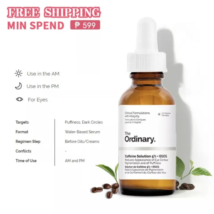 safeguard The ordinary Caffeine Solution 5+ EGCG Eye Serum Eliminate ...