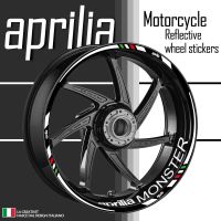 Reflective Motorcycle Accessories Wheel Sticker Inside of Hub Decals Rim Stripe Tape For Aprilia RSV4 GPR RS125 Tuono SHIVER 750