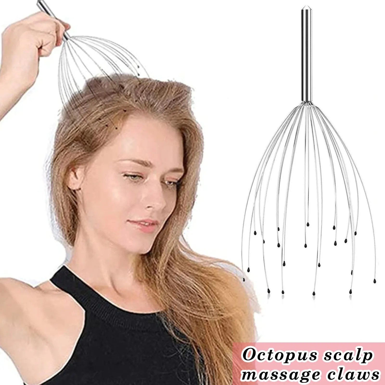 Scalp Massagers With 20 Claws Handheld Head Massage Scratcher For Deep  Relaxation Hair Stimulation And Stress Relief Massage Head Claw Massager  Hair Neck Body Relax Massage Octopus Head Scalp Stress Relief SPA