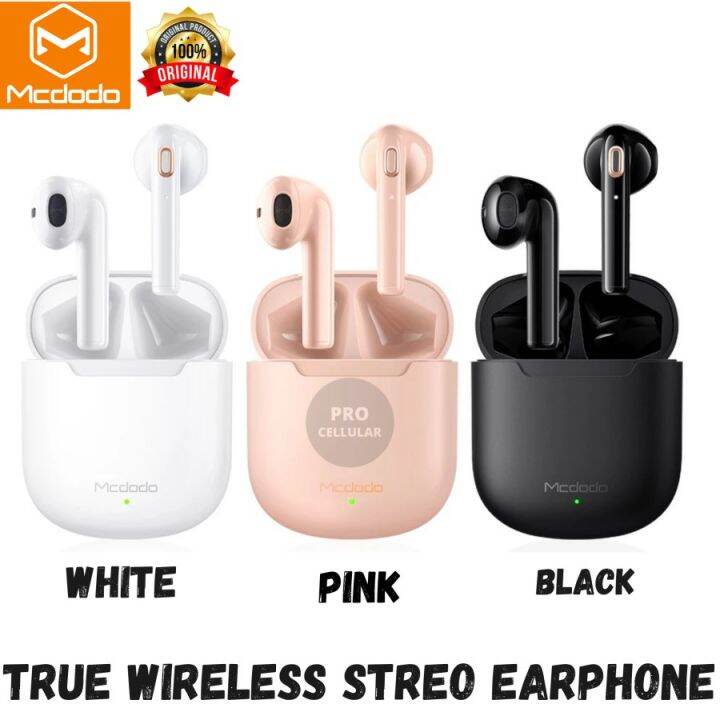 Mcdodo Tws True Wireless Stereo Earphone Bluetooth Headset Airpods