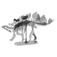 3D metal Stegosaurus skeleton