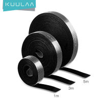 KUULAA Cable Organizer Wire Winder Cable Holder For Mouse Earphone Cord Protector HDMI Aux USB Cable Management Wire Reusable Cable Ties 0.5m/3m/5m