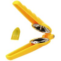 Nut Opener Cutter Gadgets 2 in 1 Quick Chestnut Clip Walnut Pliers Metal Nutcracker Sheller Kitchen Tools
