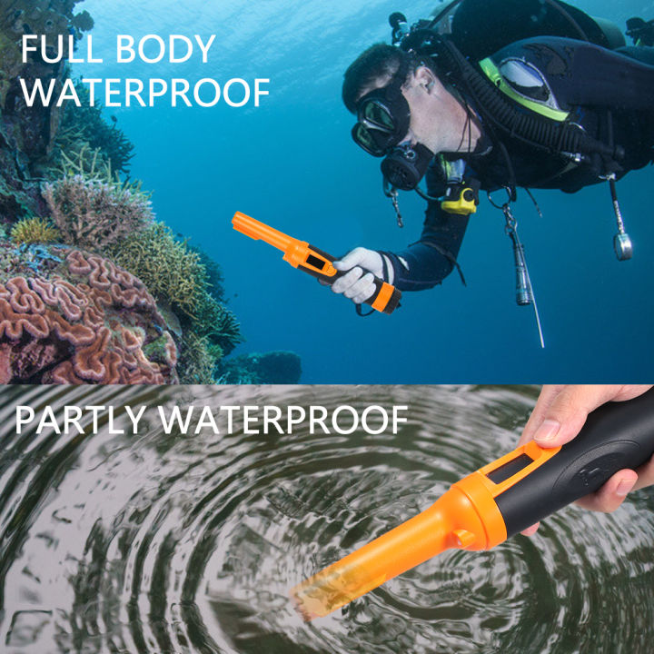 hand-held-metal-detector-waterproof-highly-sensitive-underwater-treasure-hunter-buzzer-vibrate-portable-pin-pointer-with-belt-holster