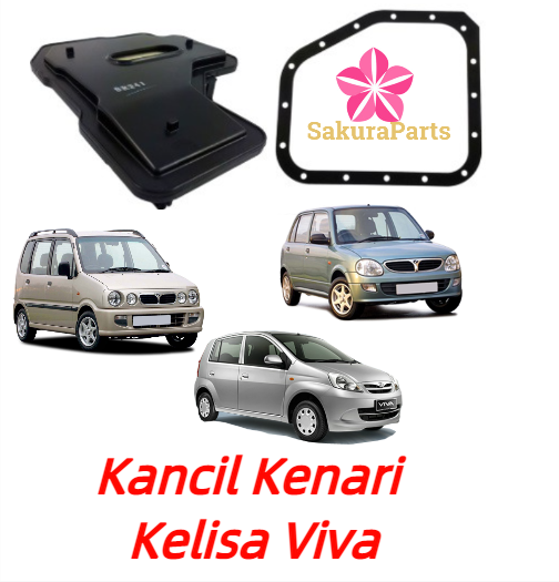 Perodua Kancil / Kelisa / Kanari / Viva Auto Gearbox Filter Gasket Set
