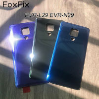 FoxFix กระจกใสสำหรับ20X Mate 20 X Bateri Belakang Kaca Belakang Perumahan Kes dengan Pelekat Penggantian A Kamera